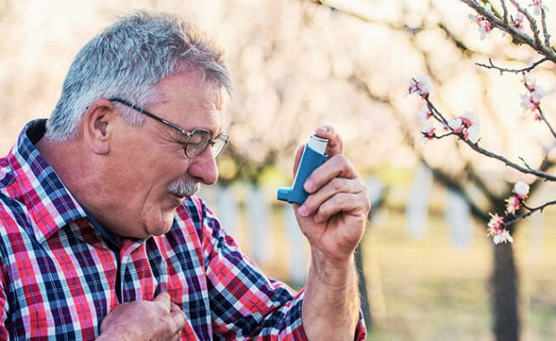 Man with Asthma